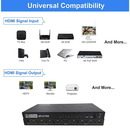 HDMI Switch 8 porta JWD-H8 slika 6