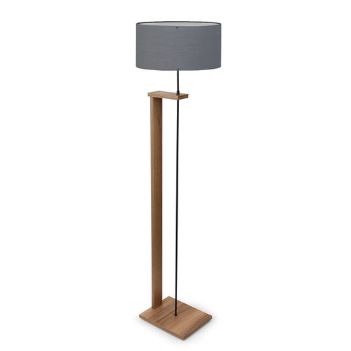 AYD-3132 Dark Grey Wooden Floor Lamp slika 3