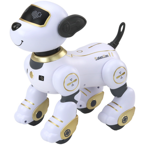 Interaktivni robot pas na daljinsko upravljanje - Slijedi naredbe - Zlatni slika 2