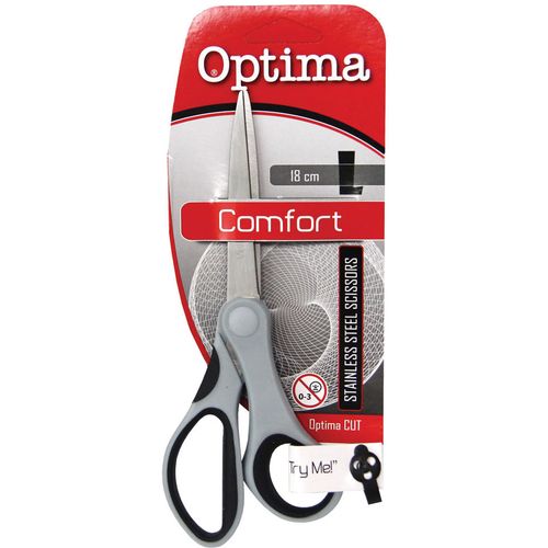 Škare OPTIMA Comfort L srednje 18cm  slika 2