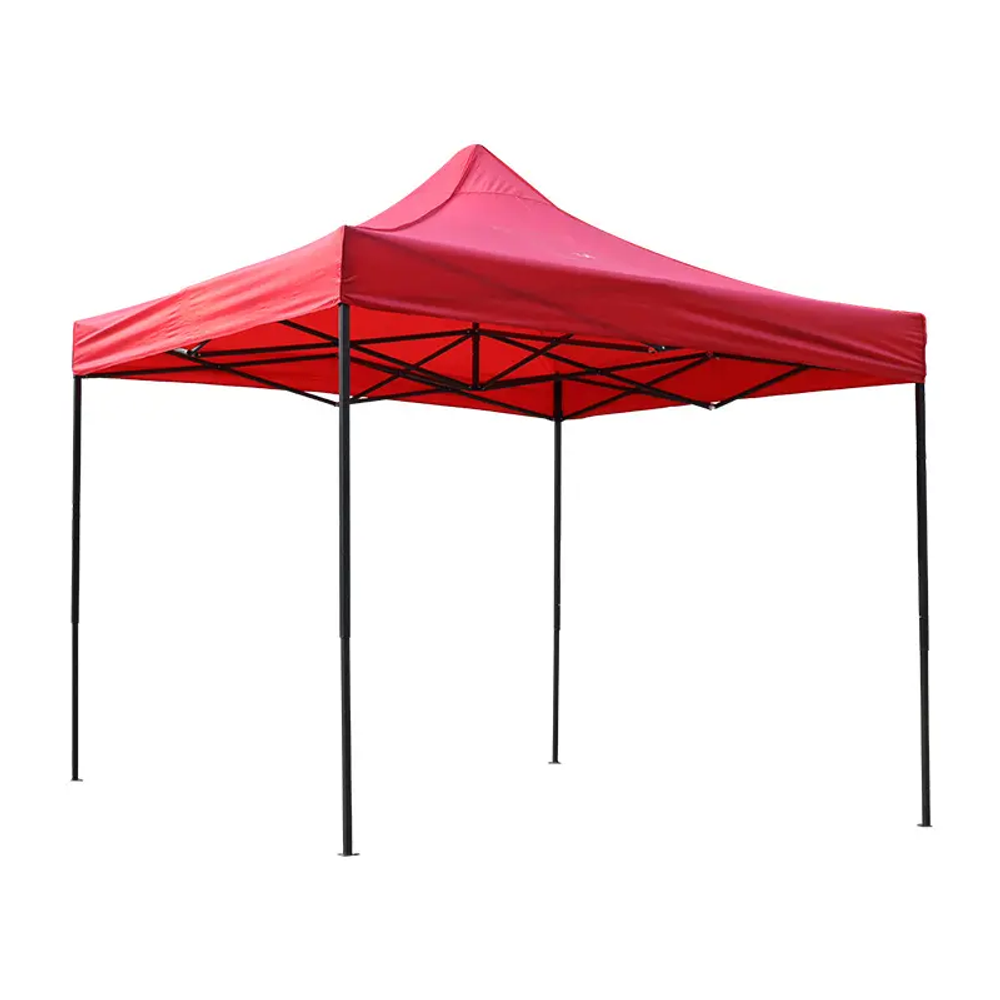 Tenda sklopiva crvena 3x3 m slika 1