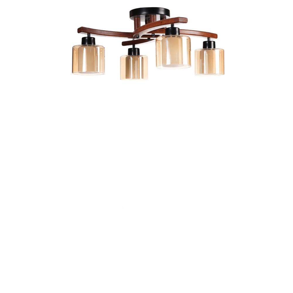 Opviq Luster 986, med, orah, crna slika 2
