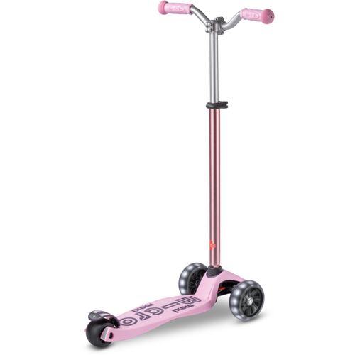 Micro Romobil Maxi Deluxe Pro LED, Rose slika 3