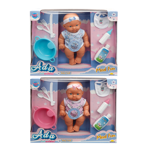SUNMAN Dollz'n More 20120 Dollectibles Lutka Ada - Interaktivna Igračka za Hranjenje