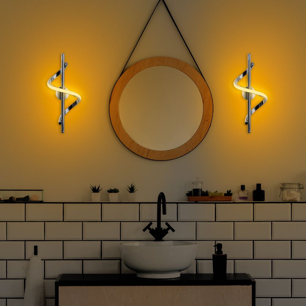 Lıkma - 13513 Chrome Zidna Lampa slika 3