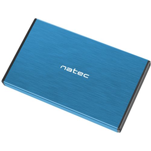 Natec NKZ-1280 RHINO GO, HDD/SSD External Enclosure 2.5",  SATA III, USB3.0, Aluminium, Blue slika 4