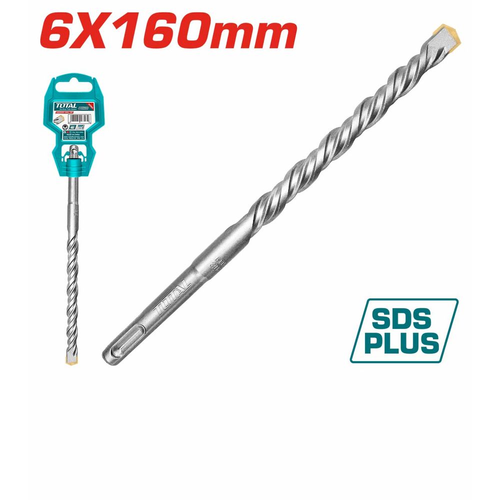 TOTAL SDS Plus svrdlo 6x160mm / INDUSTRIAL (TAC310602) slika 1