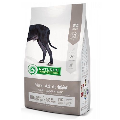 Nature's Protection Super Premium Maxi Adult Živina, hrana za pse 12 kg slika 1