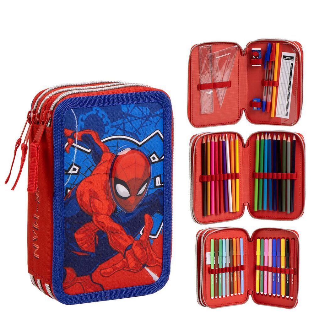 Marvel Spiderman trostruka pernica slika 2