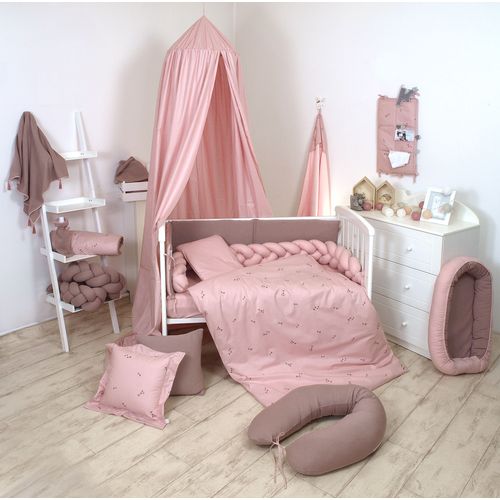 Amy posteljina set 2 elem. Pure Rose (za krevetić 120x60 cm) slika 2