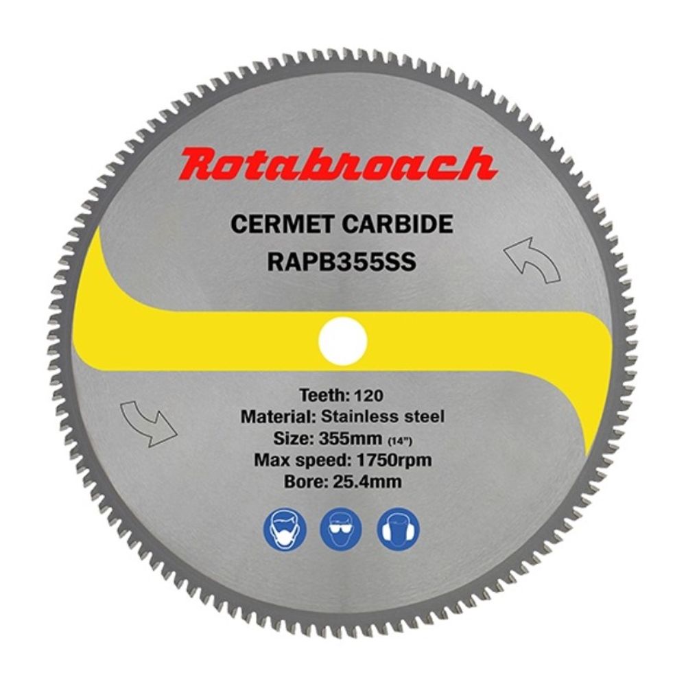 Rotabroach pila za cirkular za inox RAPB355SS (120 zuba; 355 mm) slika 1