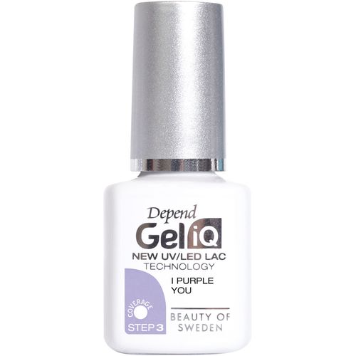 Depend gel iQ lak za nokte 1018 I Purple You 5ml slika 1