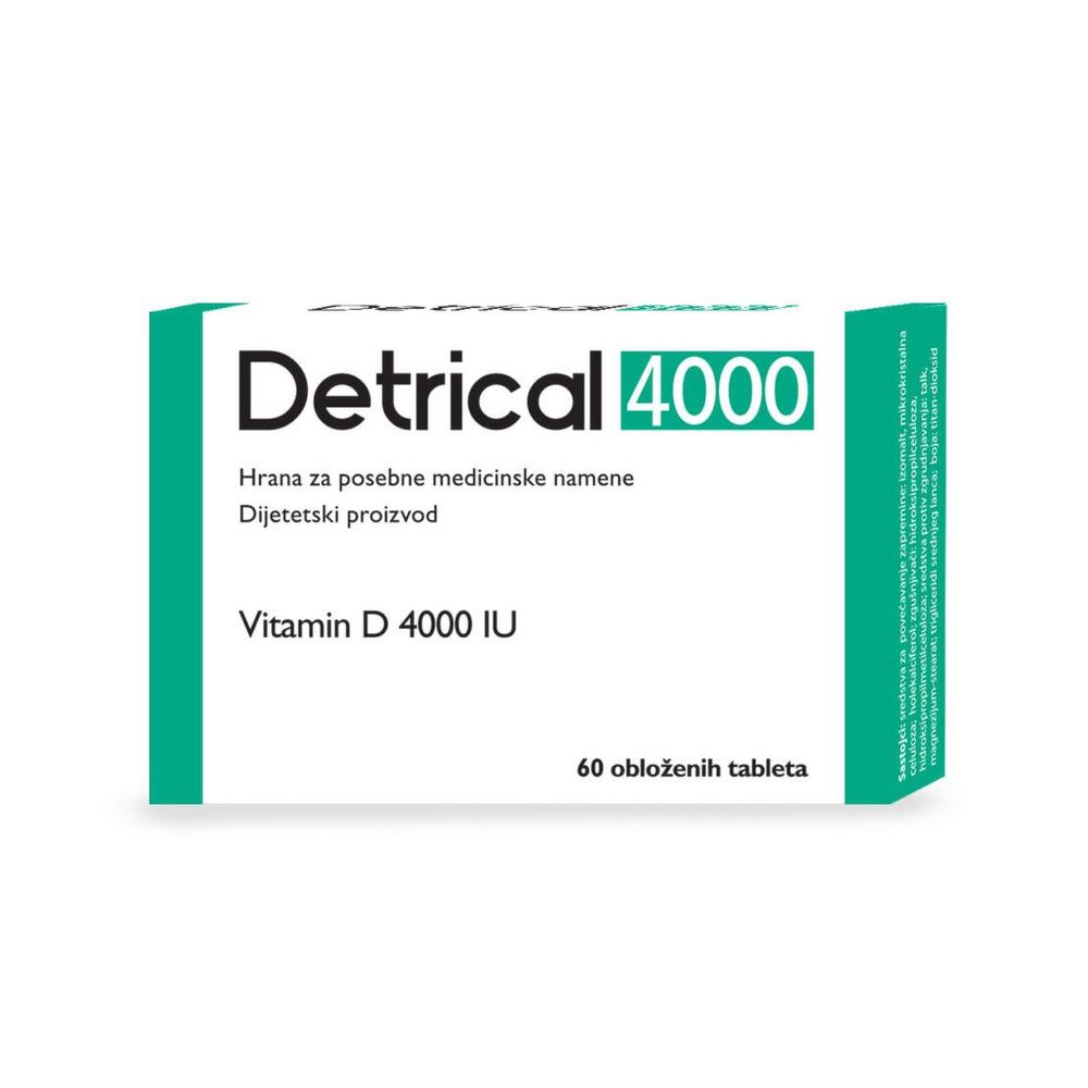 Detrical 4000 IU A60 Tablete slika 1