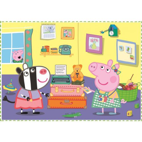 TREFL puzzle Peppa Pig, 4u1 (12,15,20,24) 34359 slika 4