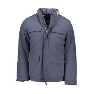 PLEIN SPORT BLUE MEN'S JACKET