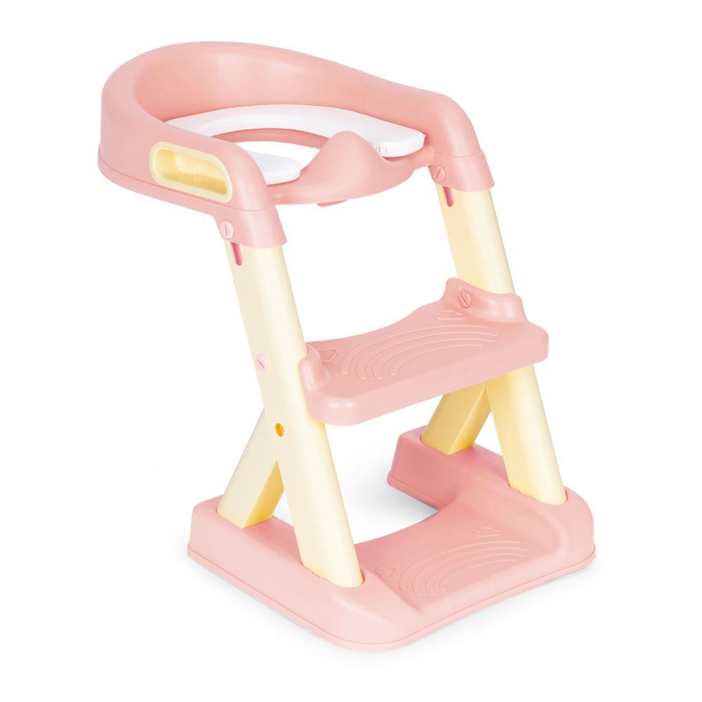 ecotoys stepenice za wc - roza slika 7