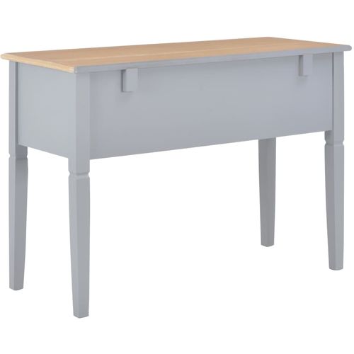 Pisaći stol sivi 109,5 x 45 x 77,5 cm drveni slika 44