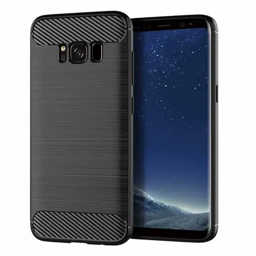 CARBON maska za SAMSUNG Galaxy S8 crna slika 1