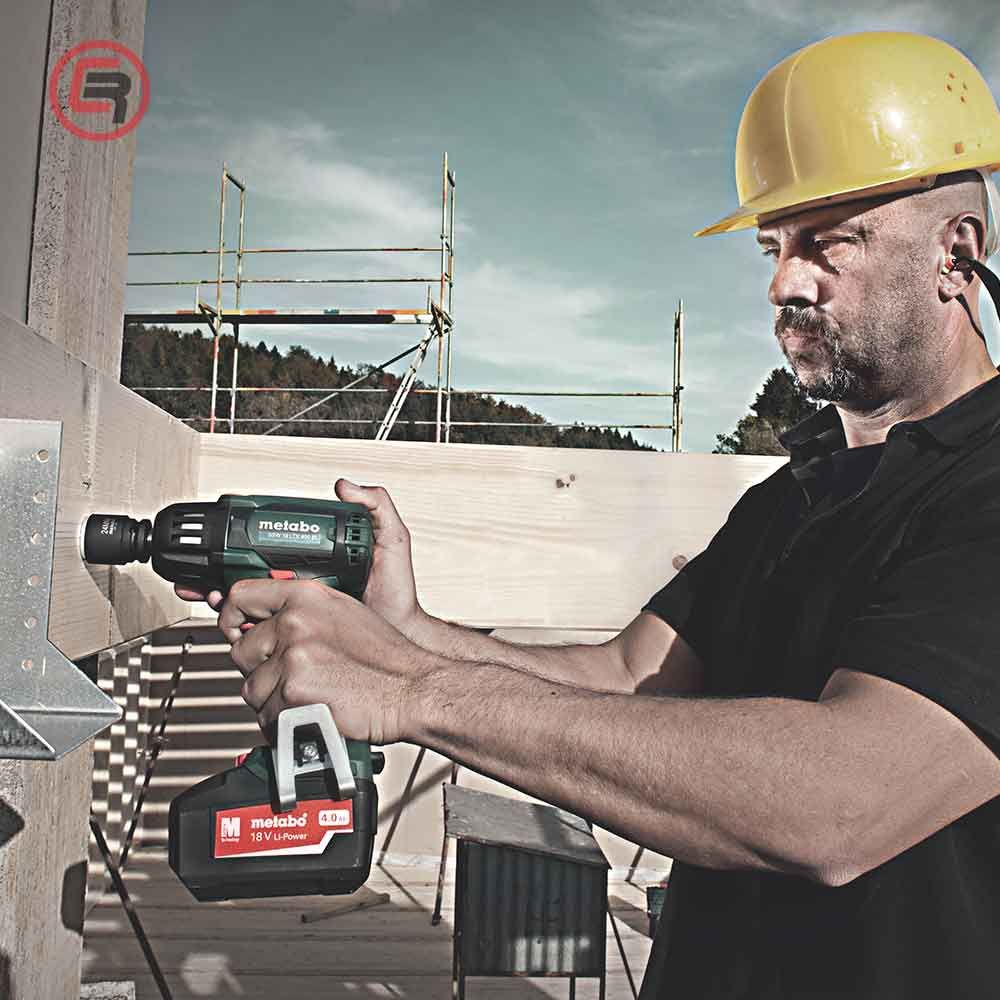 Metabo Odvijač Udarni Aku SSW 18 LTX 400 BL - 1/2"  (bez baterije i punjača) - 602205890 slika 4
