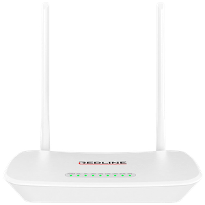 REDLINE Wireless N Modem xDSL/Router, 300Mbps, 4 port - RL-WMR2400