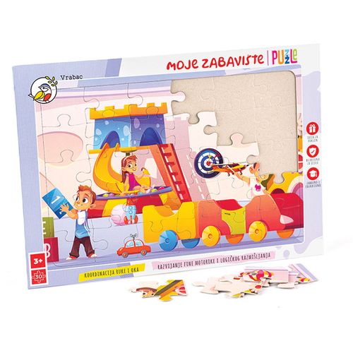 VRABAC PLAYGROUNDS, puzzle Fun 30, Moje zabavište slika 2