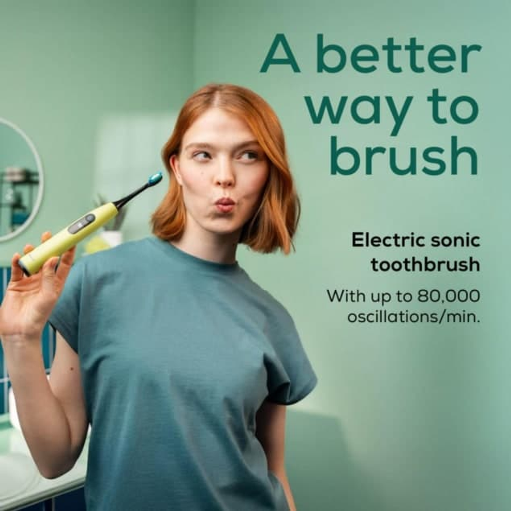Beurer Električna četkica za zube SC 50 Splashy Lemon GP slika 3