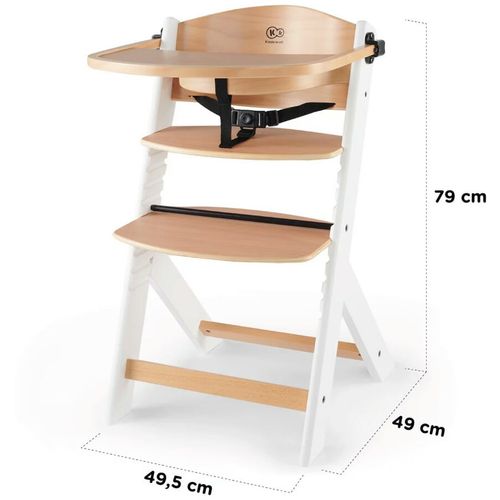 Kinderkraft hranilica ENOCK, wooden slika 14