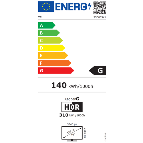 TCL televizor Mini LED TV 75C805, Google TV slika 3