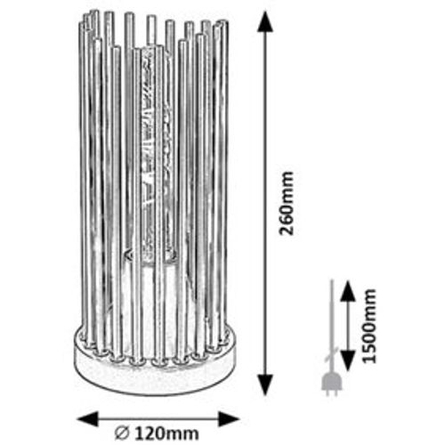 Rabalux Stona lampa Roxas slika 4