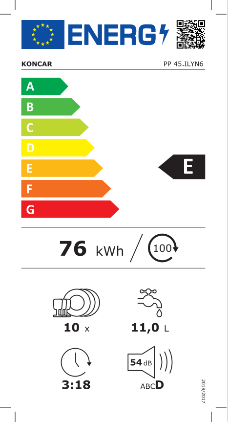 Energetski certifikat E