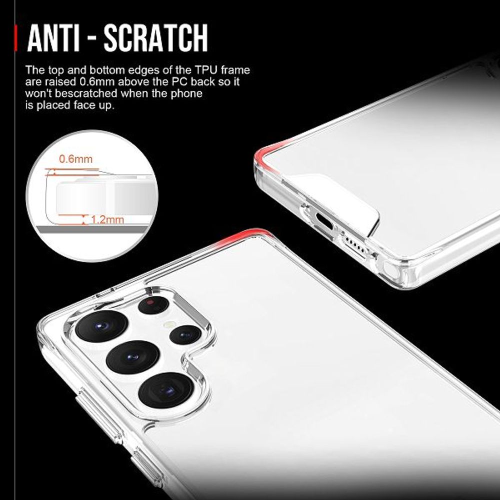 MM TPU SAM GALAXY S26 ULTRA - DROP-PROOF LIGHT clear slika 4