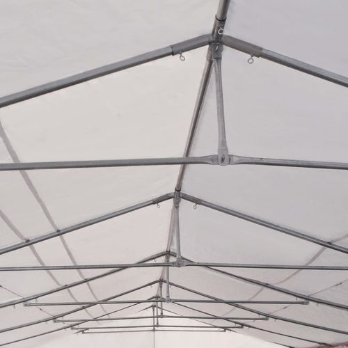 Vrtni šator od PVC-a 6 x 12 m bijeli slika 21