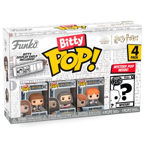 Blister 4 figure Bitty POP Harry Potter i Hermione slika 1