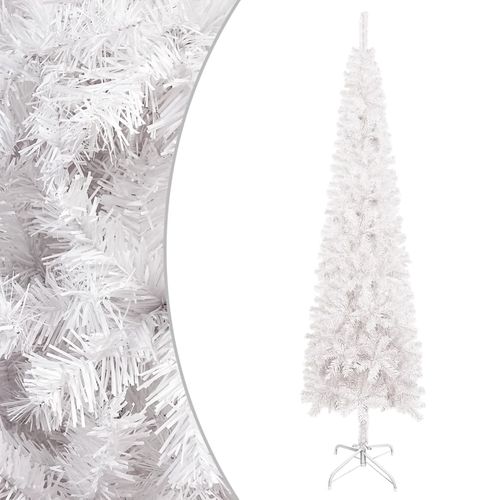 Usko božićno drvce bijelo 180 cm slika 7