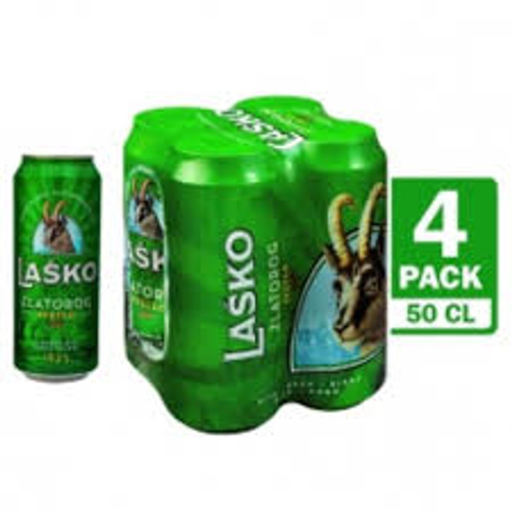 Laško pivo limenka 4x0,5l slika 2