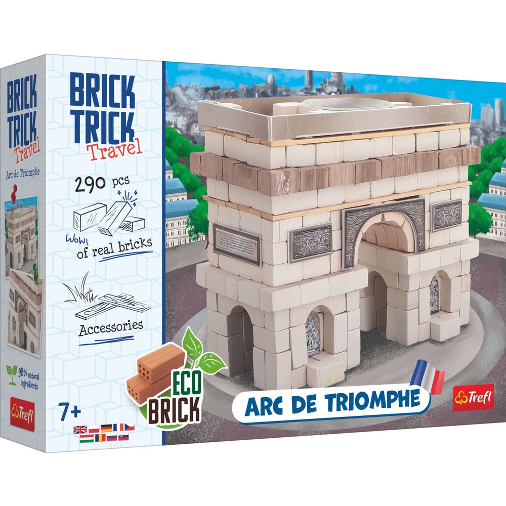 Trefl Drvene kocke Brick Trick Travel slika 1