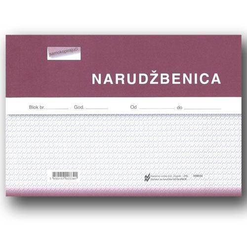 II-3/NCR NARUDŽBENICA; Blok 3 x 50 listova, 21 x 14,8 cm slika 2