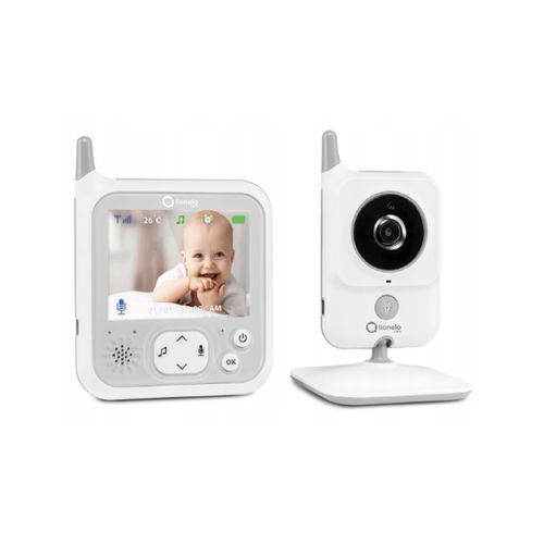 Lionelo dječji video monitor BabyLine 7.1, senzor temp, 8 uspavanki, do 260m slika 2