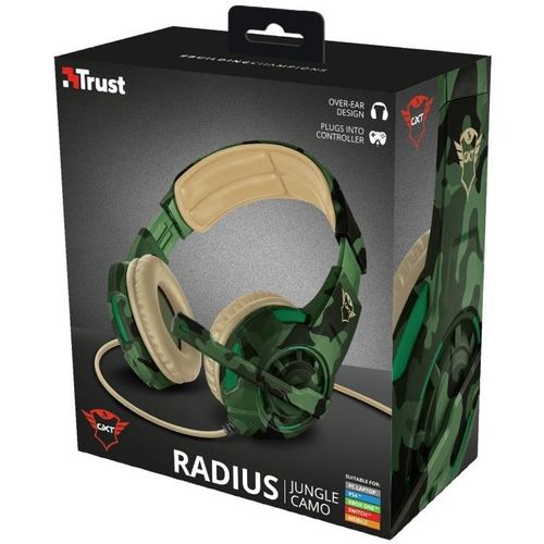 Trust GXT 310C RADIUS GAMING HEADSET - Jungle Camo (22207) slika 5