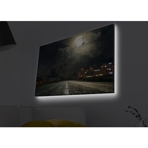 Wallity Slika dekorativna platno sa LED rasvjetom, 4570MDACT-023 slika 1