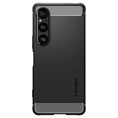 Spigen - Rugged Armor maska za Sony Xperia 1 VI - crna slika 2