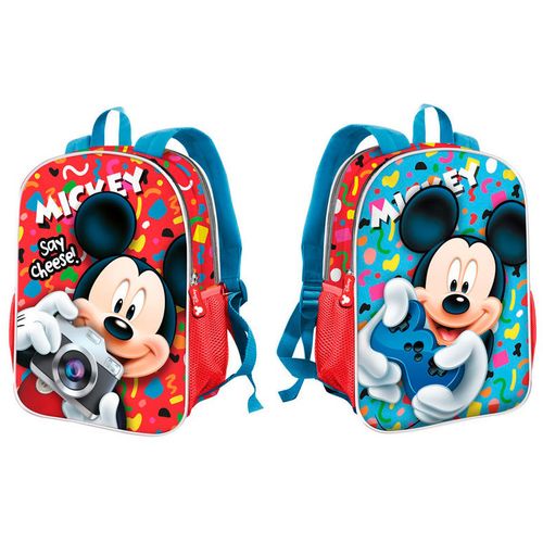 Disney Mickey Say Cheese ruksak s dva lica 32cm slika 1