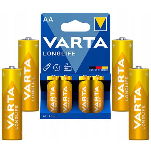 VARTA LONGLIFE AA 1.5V LR6 MN1500, PAK4 CK, ALKALNE baterije slika 3