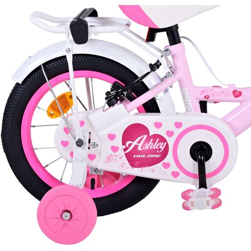Volare Ashley dječji bicikl 14 inča roza s dvije ručne kočnice slika 3