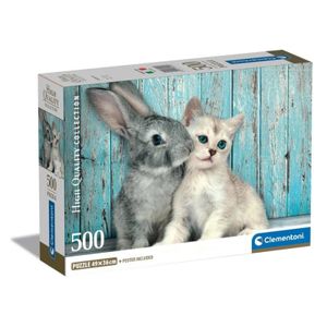Clementoni CL35539 Puzzle 500 MACA I ZEKO, 500kom