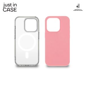 2u1 Extra case MAG MIX PLUS paket PINK za iPhone 15 Pro