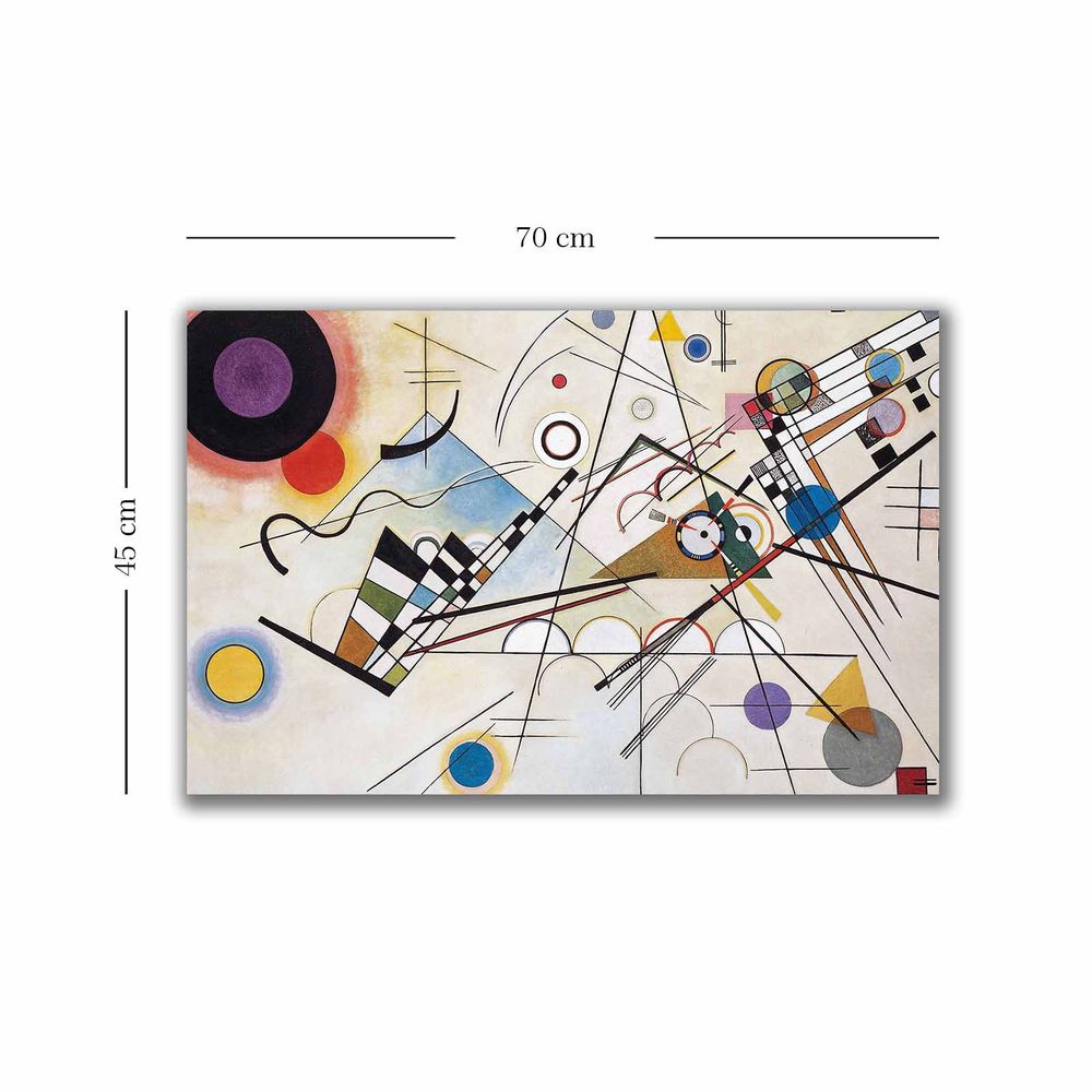 Dekorativna platna slika 4570KANDINSKY006, boja: višebojna slika 3