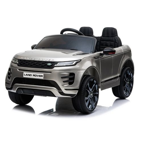 Licencirani auto na akumulator  Range Rover Evoque - sivi/lakirani slika 4