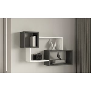 Afro - Anthracite White
Anthracite Wall Shelf