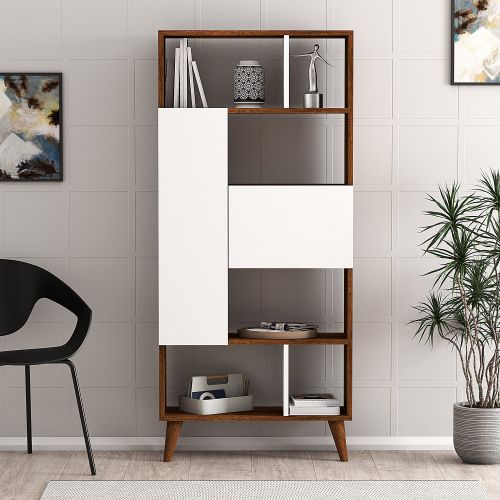 Elvan Wardrobe - Baroque Walnut Baroque Walnut
White Bookshelf slika 2